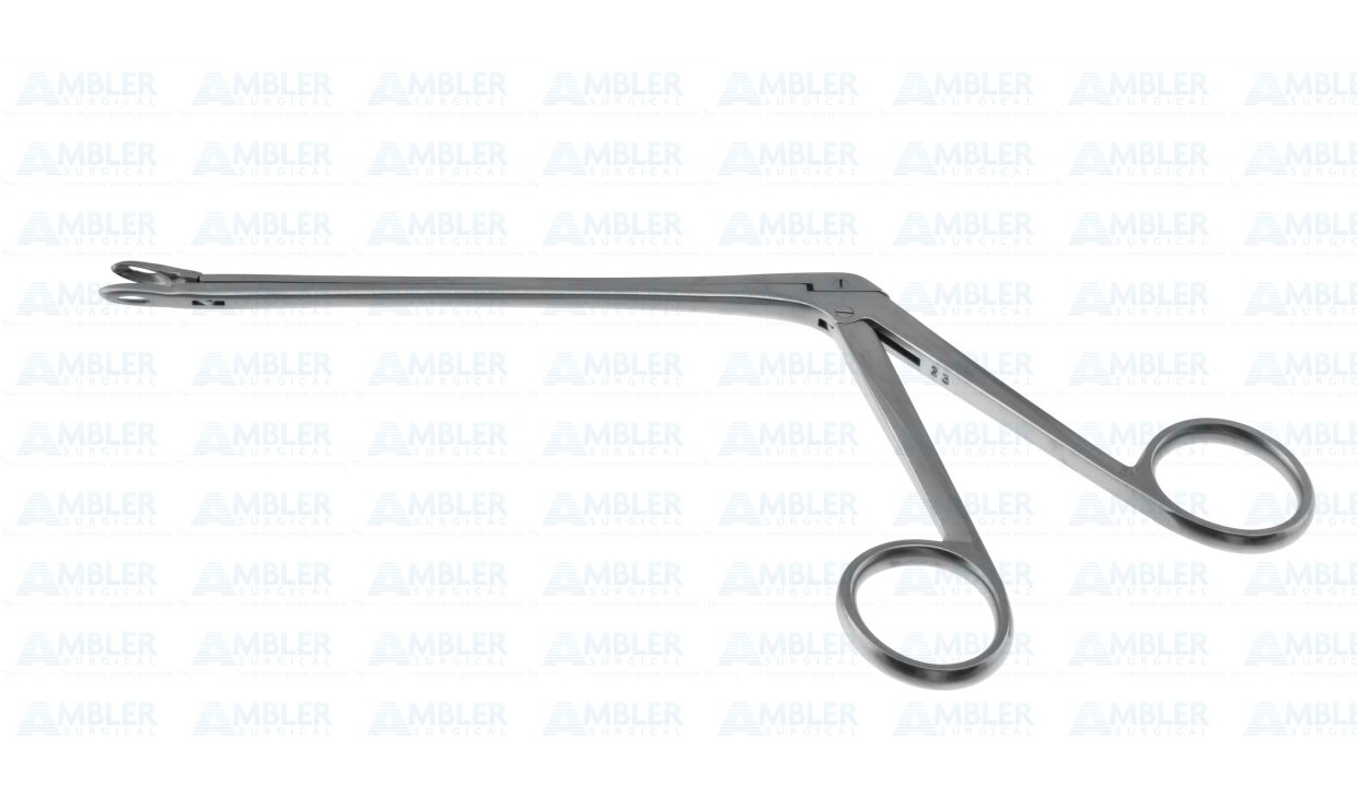 Hoen Ivd Rongeur, 4.0 Mm Jaw, 1x2 Teeth, Fenestrated, 5 1/2" (14.0 Cm)
